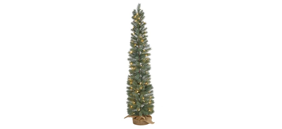 4ft. Pre-Lit Green Pine Artificial Christmas Tree