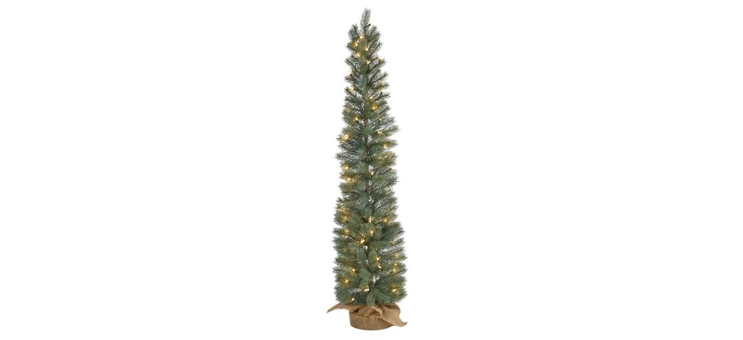 140133610 4ft. Pre-Lit Green Pine Artificial Christmas Tree sku 140133610