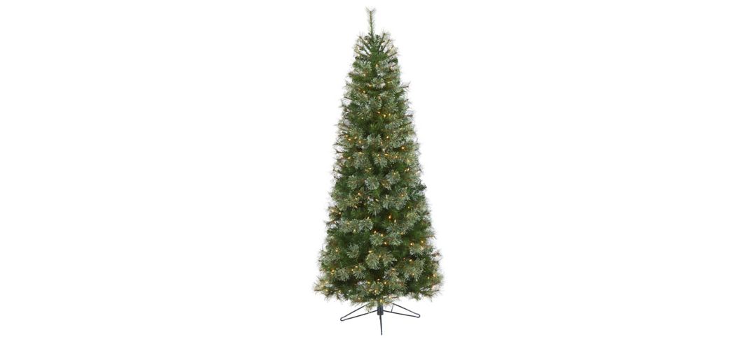 140133780 6.5ft. Pre-Lit Cashmere Slim Artificial Christmas  sku 140133780