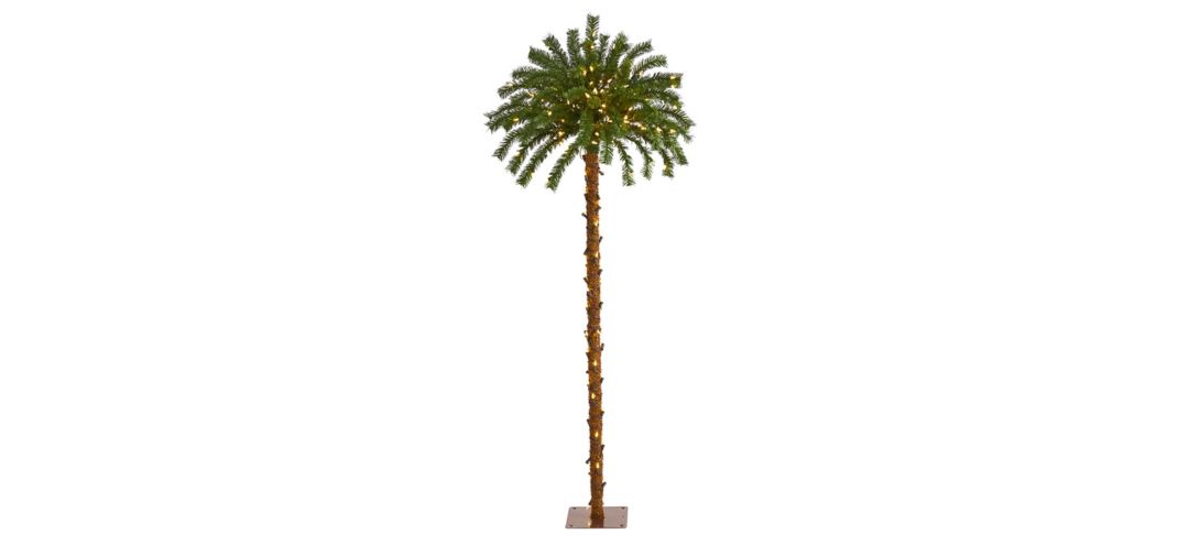 5ft. Pre-Lit Christmas Palm Artificial Tree