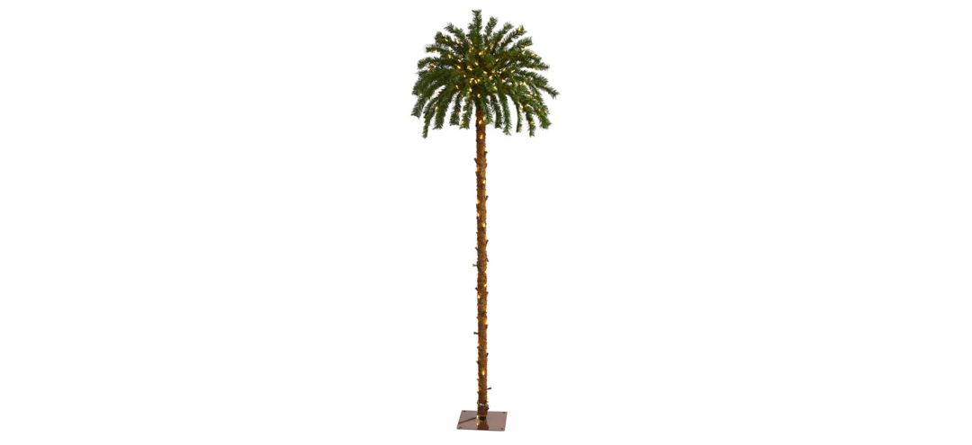 6ft. Pre-Lit Christmas Palm Artificial Tree