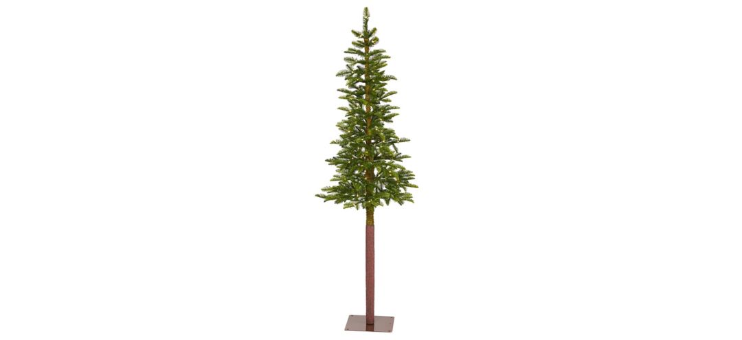 6ft. Pre-Lit Alaskan Alpine Artificial Christmas Tree