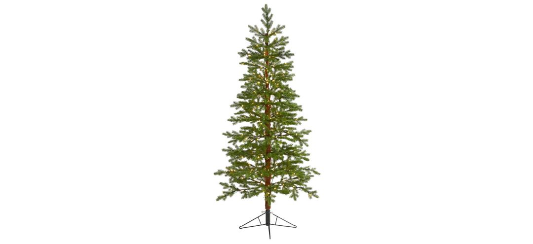 6.5ft. Pre-Lit Fairbanks Fir Artificial Christmas Tree