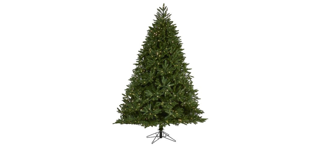 7ft. Pre-Lit Oregon Spruce Artificial Christmas Tree