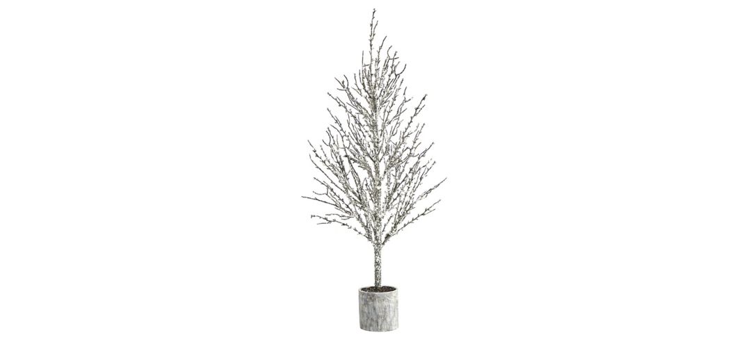 4ft. Snowed Twig Artificial Tree