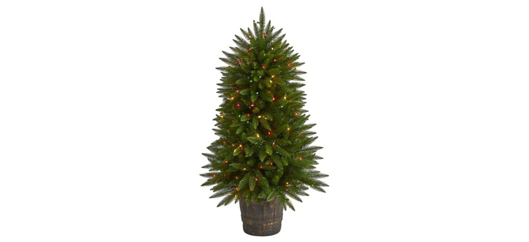5ft. Pre-Lit Sierra Fir Artificial Christmas Tree