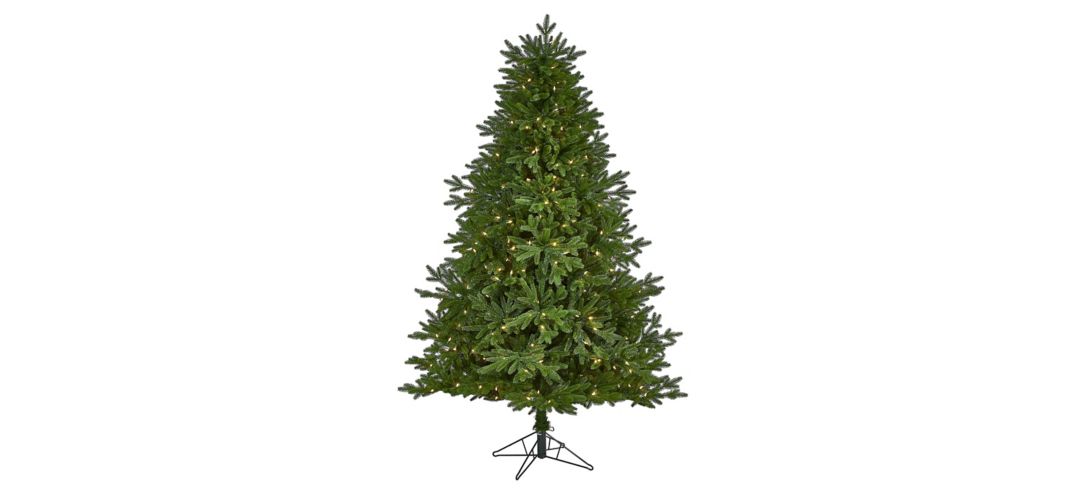 7ft. Pre-Lit Nova Scotia Fir Real Touch Artificial Christmas Tree