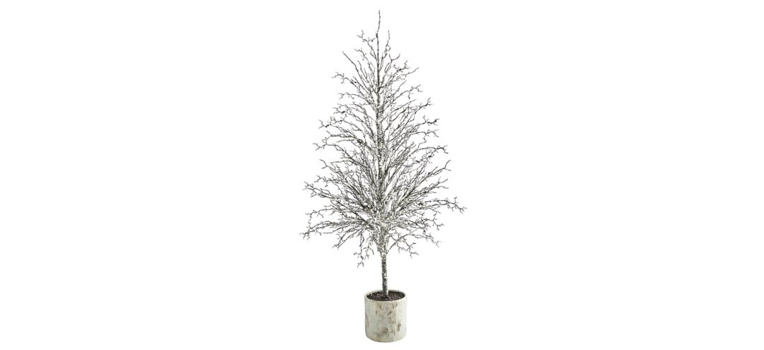 6ft. Snowed Twig Artificial Tree