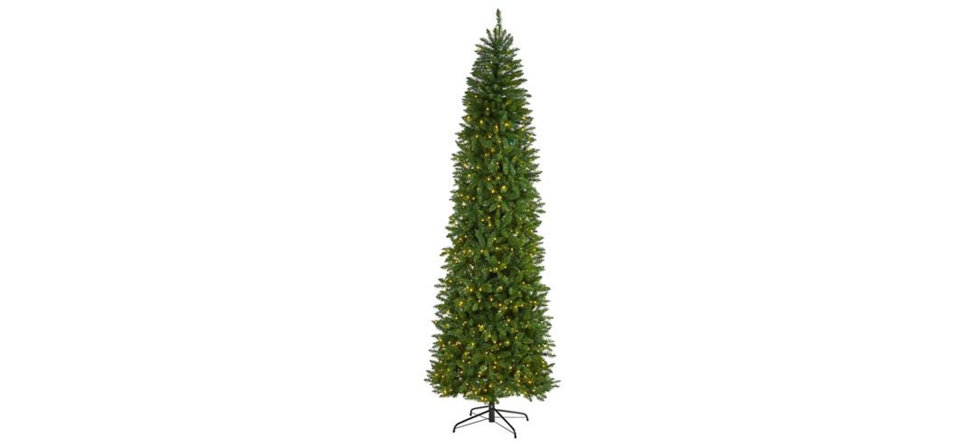 140134750 9ft. Pre-Lit Slim Green Mountain Pine Artificial C sku 140134750