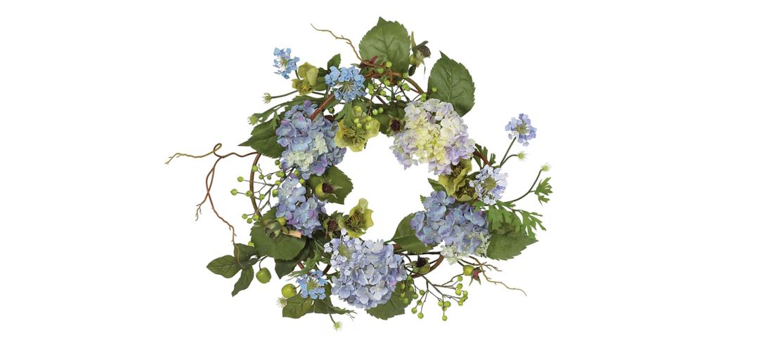 20in. Hydrangea Wreath