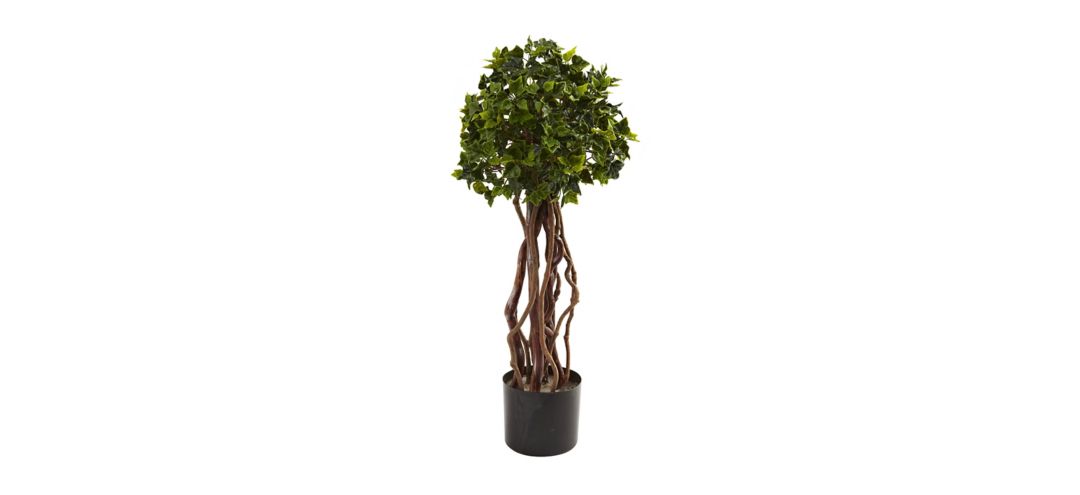2.5ft. English Ivy Artificial Topiary UV Resistant (Indoor/Outdoor)