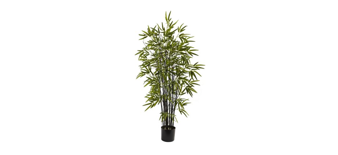 4ft. Black Bamboo Artificial Tree