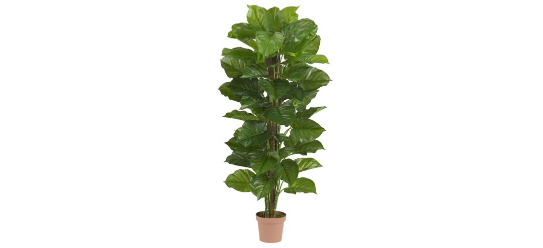 63in. Large Leaf Philodendron Silk Plant