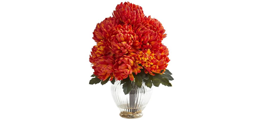 140170310 Mum Artificial Arrangement in Vase sku 140170310