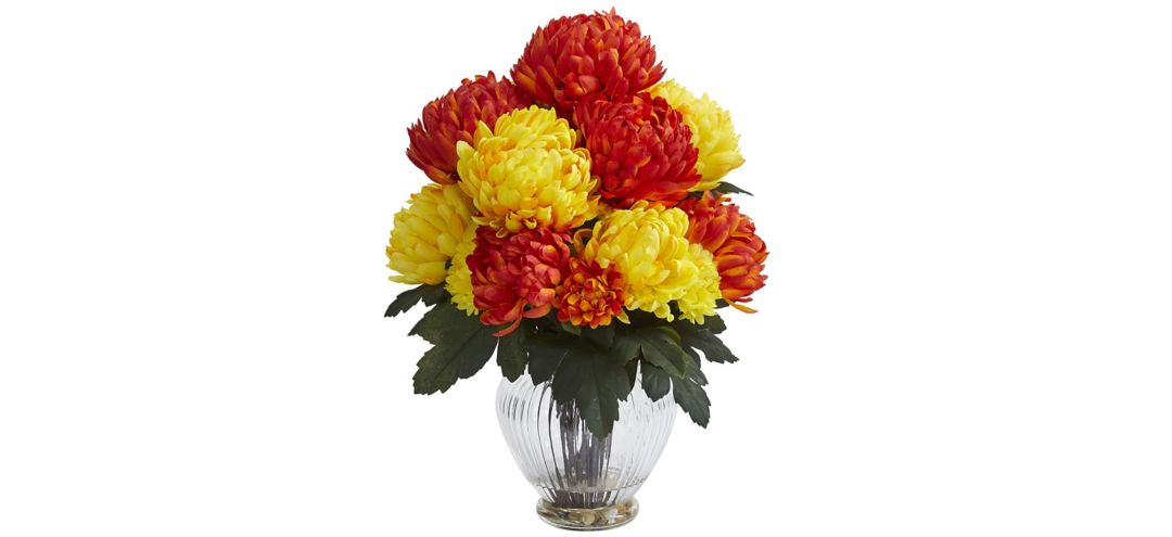 140170320 Mum Artificial Arrangement in Vase sku 140170320