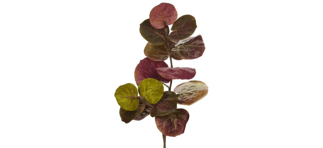 49 In. Sea Grape Artificial Flower (Set of 3)