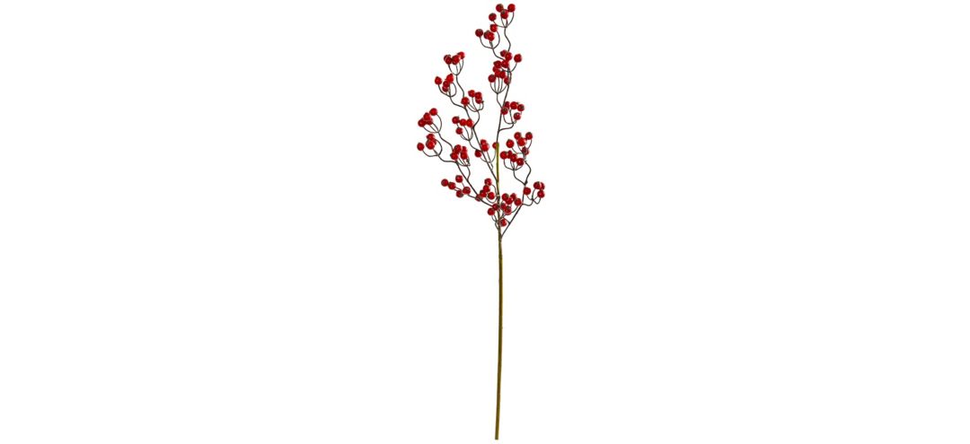 140170420 35in. Berry Spray Artificial Flower (Set of 6) sku 140170420