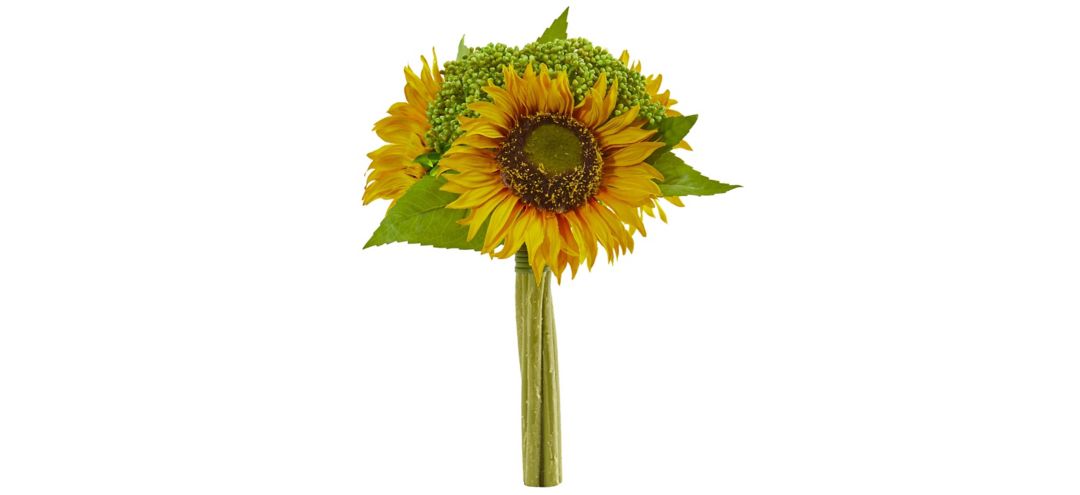 12in. Sunflower Bundle Artificial Flower (Set of 3)