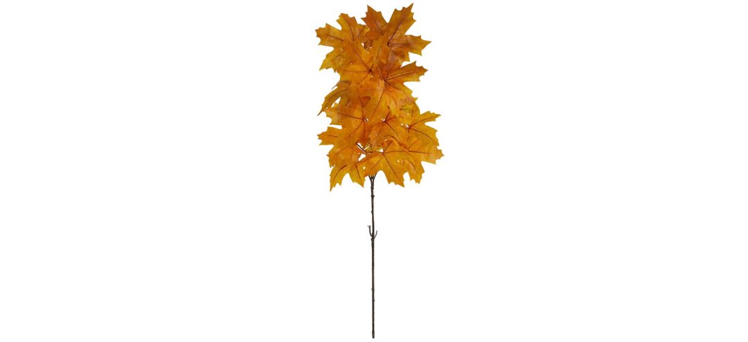 38in. Autumn Maple Leaf Artificial Flower (Set of 6)
