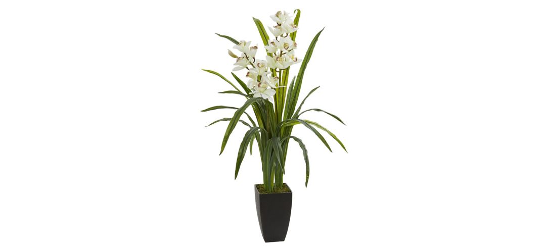 39in. Cymbidium Orchid Artificial Plant