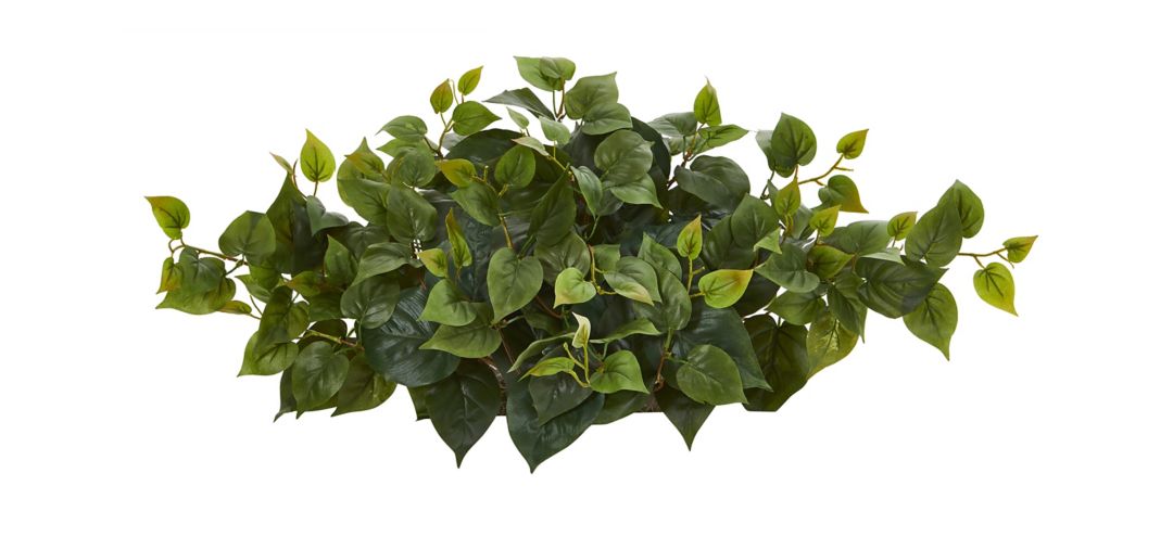 31in. Philodendron Artificial Ledge Plant