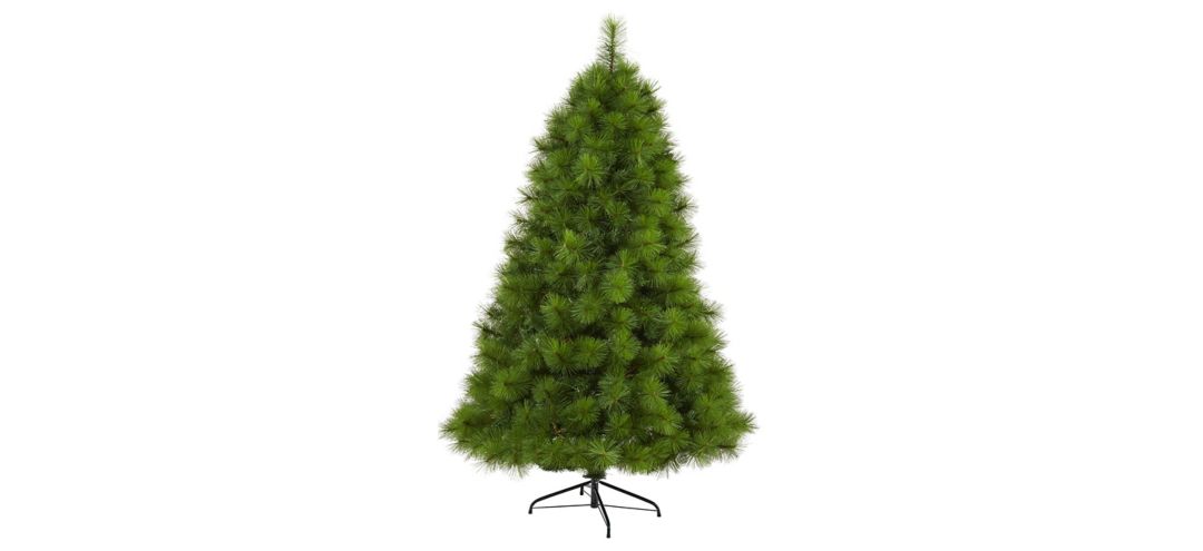 6ft. Pre-Lit Green Scotch Pine Artificial Christmas Tree