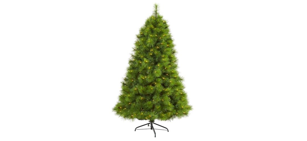 6.5ft. Pre-Lit Green Scotch Pine Artificial Christmas Tree