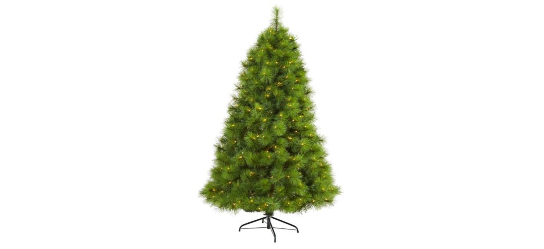 140192950 6.5ft. Pre-Lit Green Scotch Pine Artificial Christ sku 140192950