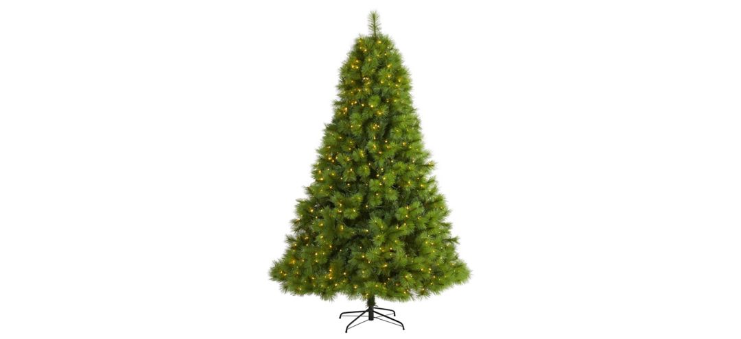 140192960 7.5ft. Pre-Lit Green Scotch Pine Artificial Christ sku 140192960