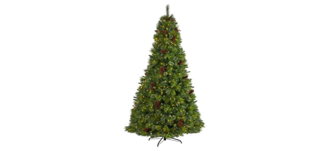 140193030 8ft. Pre-Lit Montana Mixed Pine Artificial Christm sku 140193030