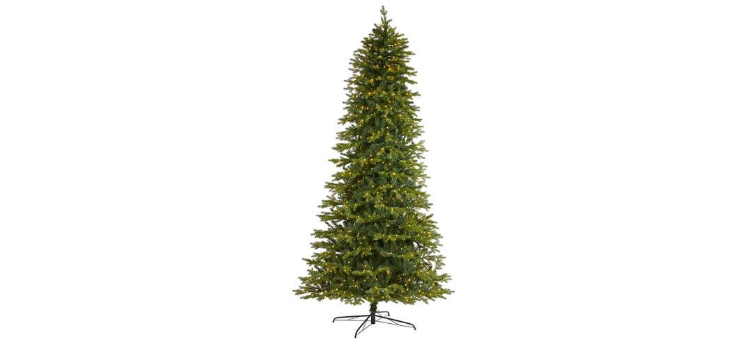 "10ft. Pre-Lit Belgium Fir ""Natural Look"" Artificial Christmas Tree"