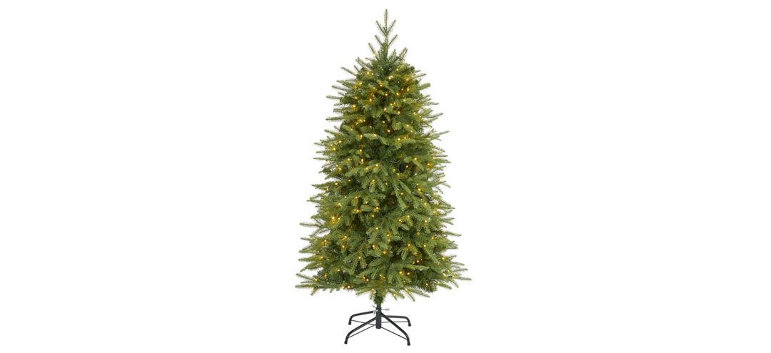 "5ft. Pre-Lit Vancouver Fir ""Natural Look"" Artificial Christmas Tree"