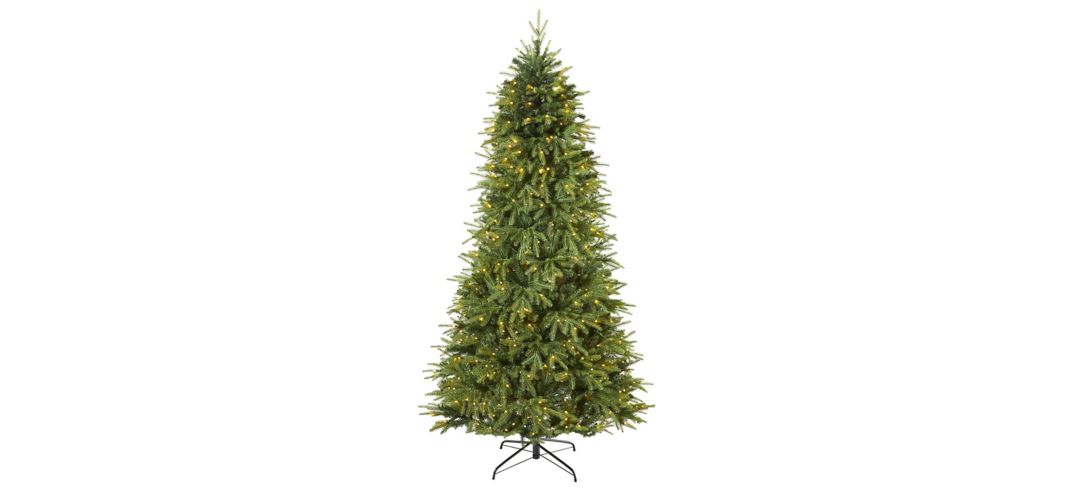 7ft. Pre-Lit Vancouver Fir Natural Look Artificial Christmas Tree