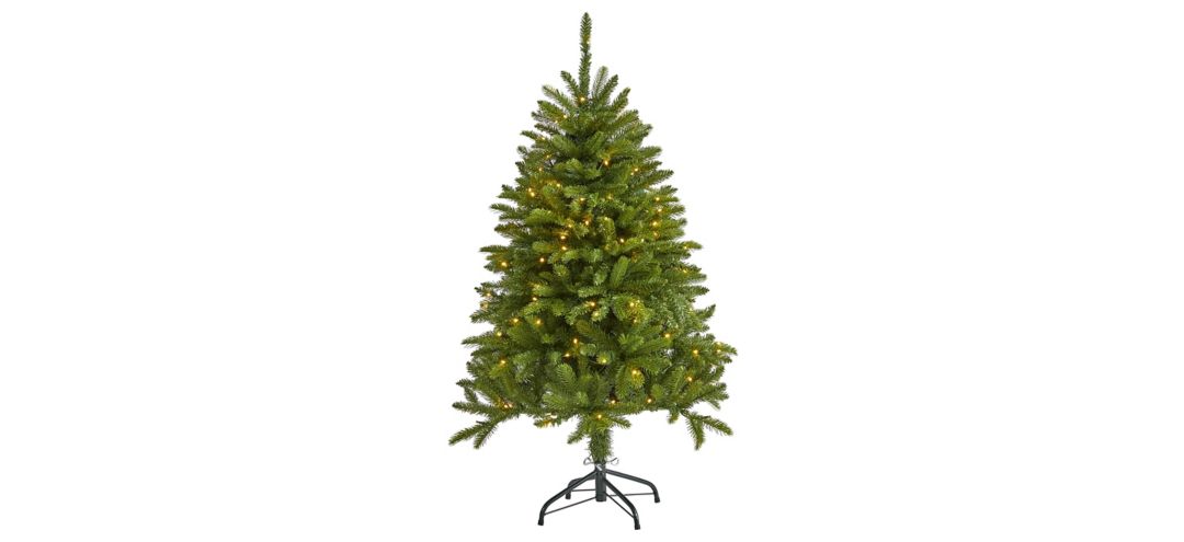 4ft. Pre-Lit Sierra Spruce Natural Look Artificial Christmas Tree