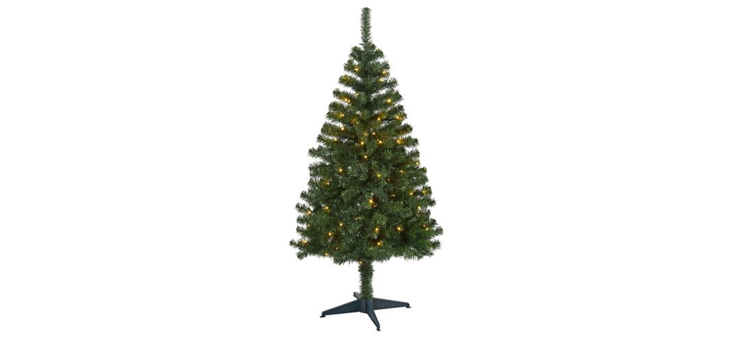 4ft. Pre-Lit Northern Tip Pine Artificial Christmas Tree