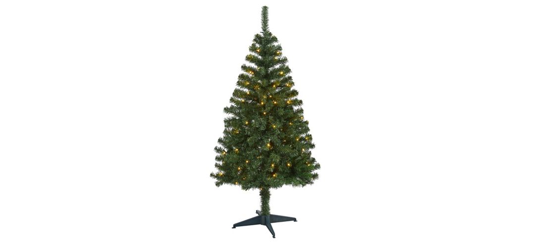 140193840 5ft. Pre-Lit Northern Tip Pine Artificial Christma sku 140193840