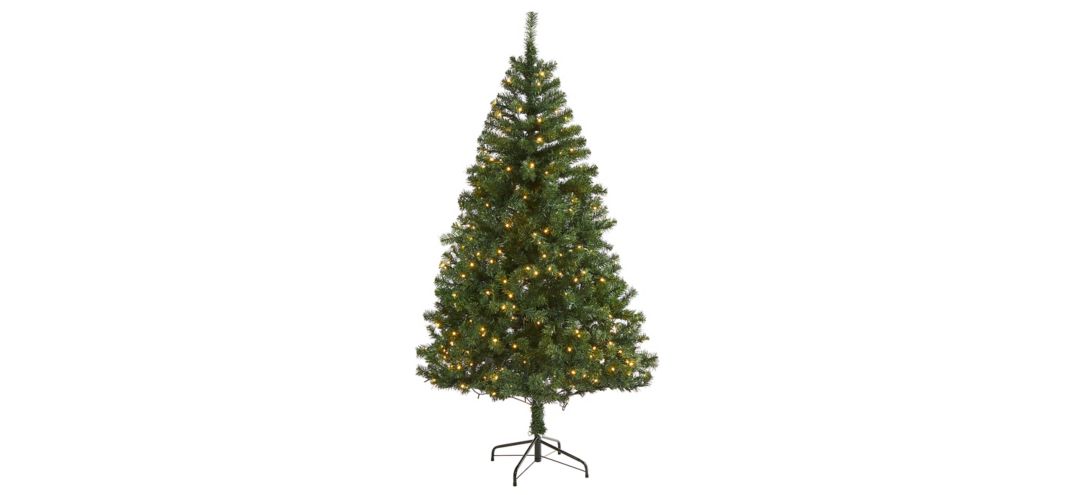 6ft. Pre-Lit Northern Tip Pine Artificial Christmas Tree