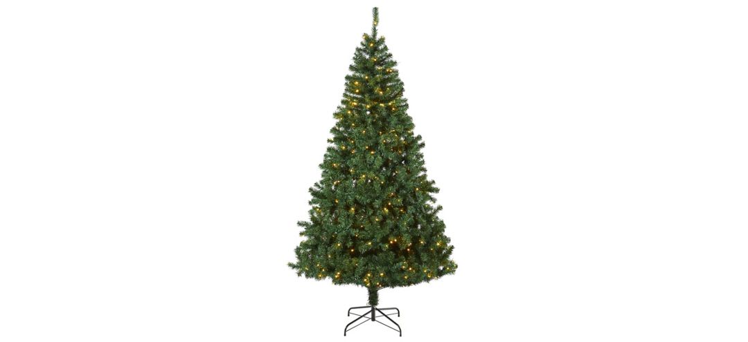 7.5ft. Pre-Lit Northern Tip Pine Artificial Christmas Tree