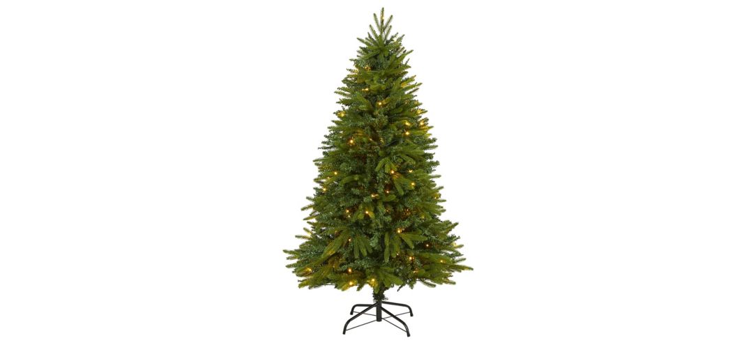 140194520 5ft. Pre-Lit Sun Valley Fir Artificial Christmas T sku 140194520