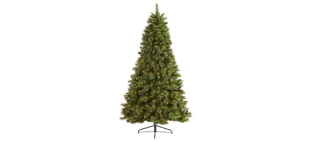 7.5ft. Pre-Lit Golden Tip Washington Pine Artificial Christmas Tree