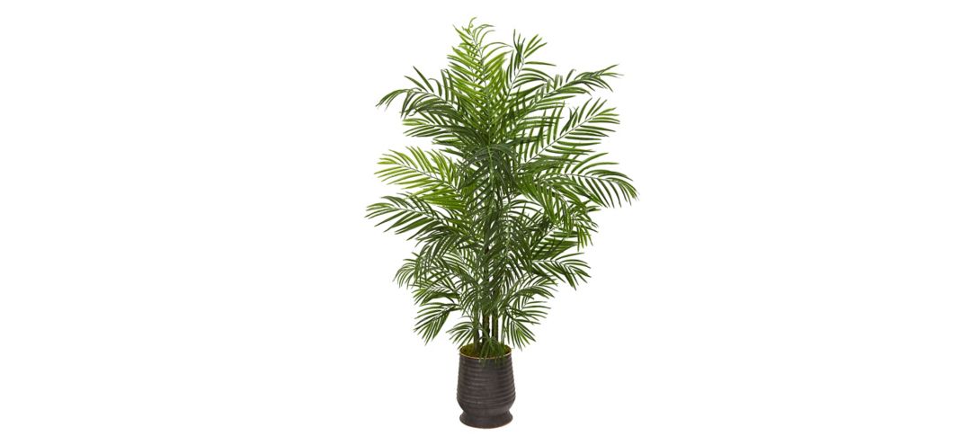 9830 65in. Areca Artificial Palm Tree in Decorative Pla sku 9830