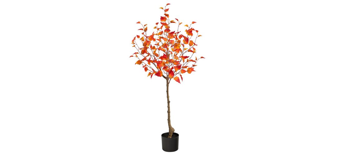 4' Autumn Birch Artificial Tree