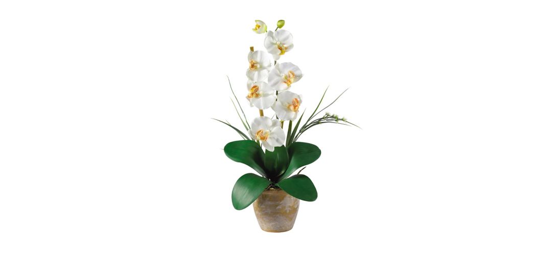 141110161 Phalaenopsis Silk Orchid Flower Artificial Arrange sku 141110161