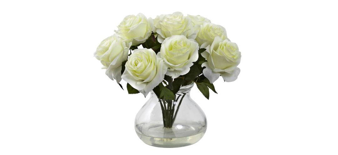 Rose Arrangement with Vase