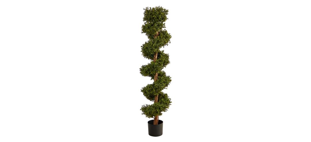 141120290 5ft. Boxwood Spiral Topiary Artificial Tree (Indoo sku 141120290