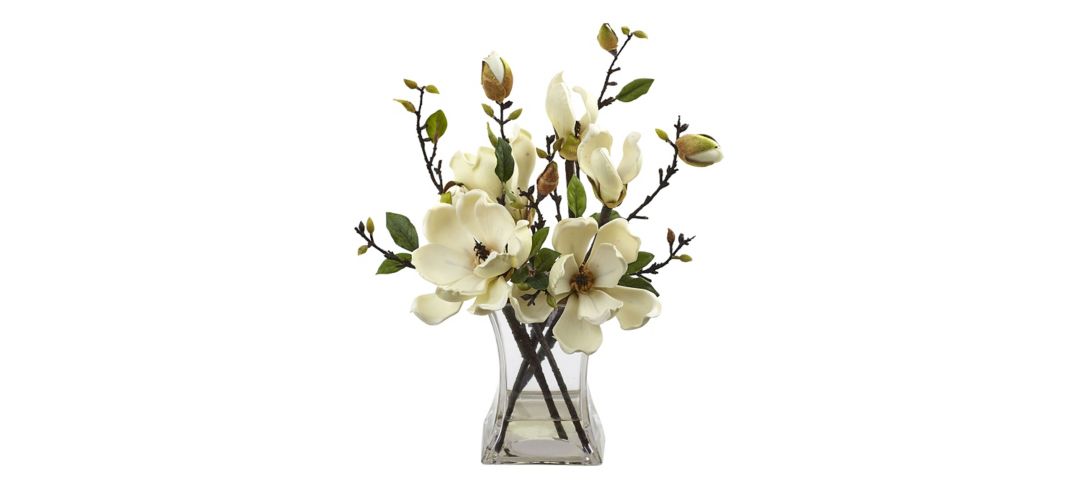 Magnolia Arrangement with Vase