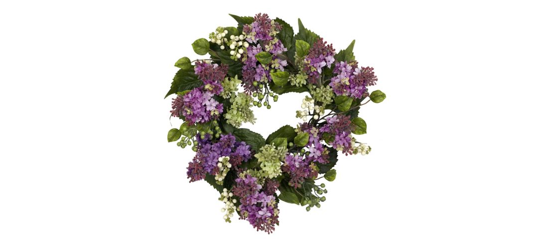 20in. Hanel Lilac Wreath