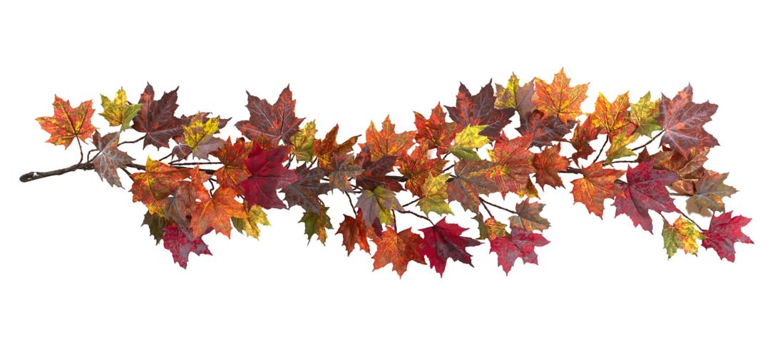 60in. Maple Leaf Garland