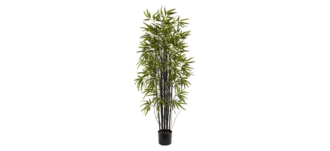 5ft. Black Bamboo Artificial Tree