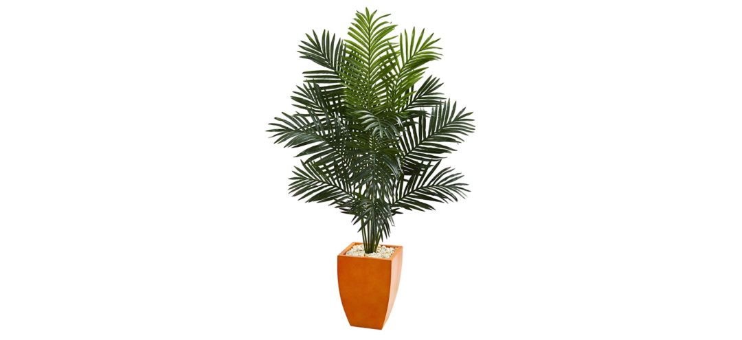 141156380 5.5ft. Paradise Artificial Palm Tree in Planter sku 141156380